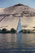 Felouque sur le Nil (Egypte)