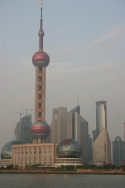 Shanghai, la Perle de l'Orient sur Pudong